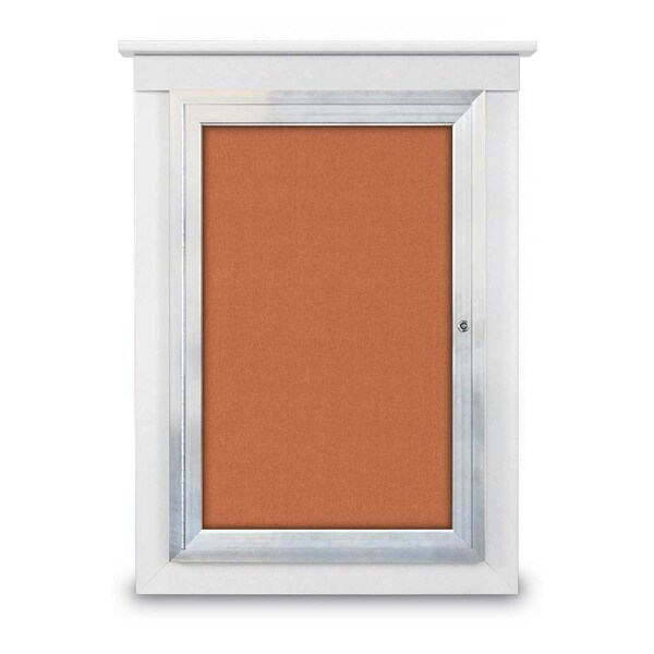United Visual Products Letterboard, 36x36, Bronze/White UV9020ACS3636-BRONZE-WHITE - main